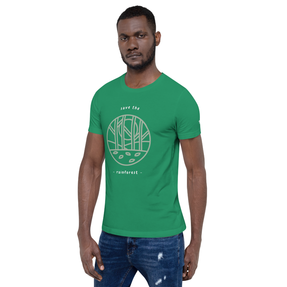 Save The Rainforest T-Shirt mockup