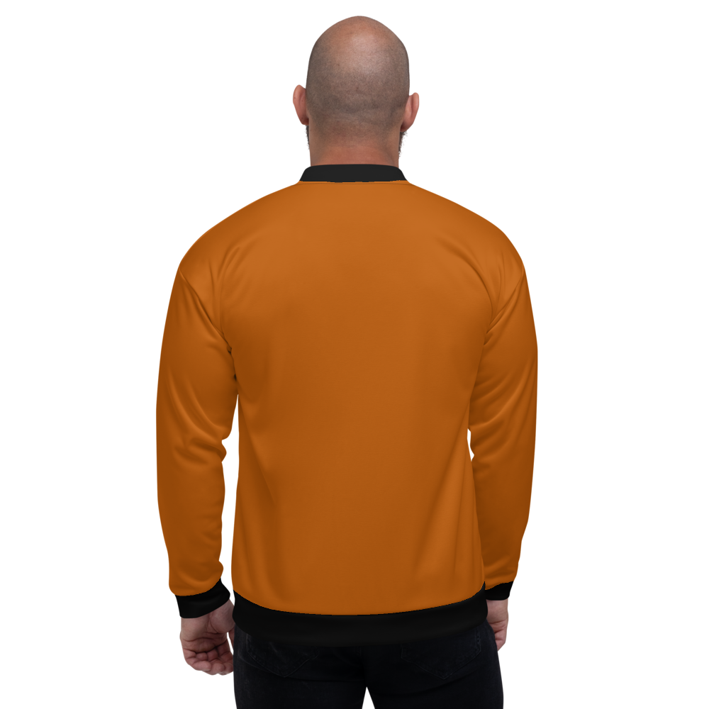 Brown Bomber Jacket mockup