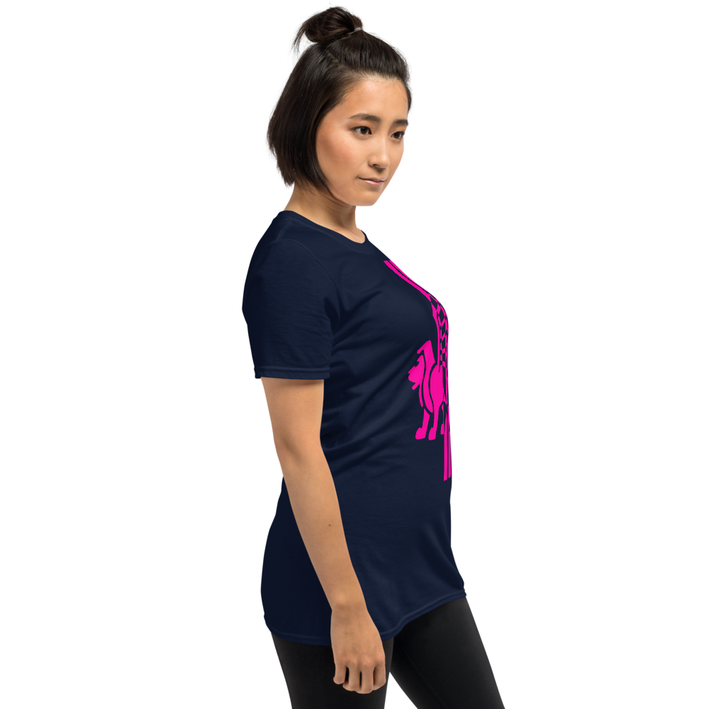 Pink Stripe T-Shirt mockup