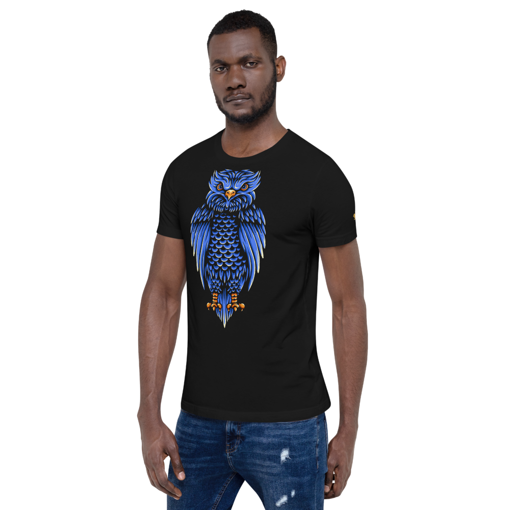 Owl Unisex T-Shirt mockup