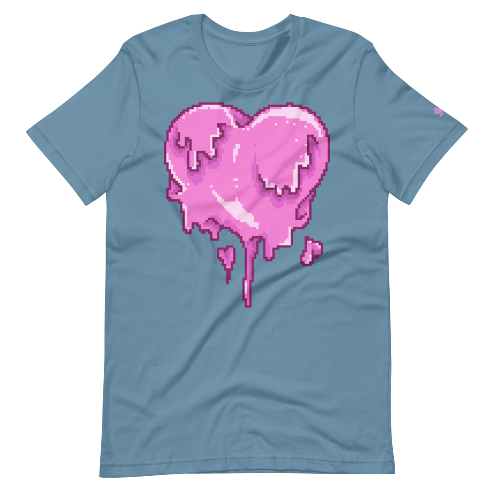 Melting Heart Unisex T-Shirt mockup