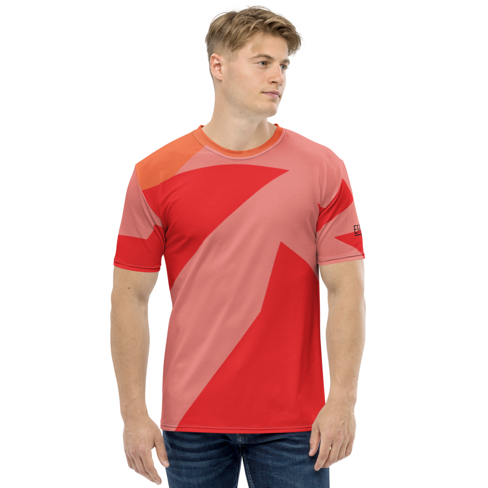 Red Abstract T-Shirt mockup