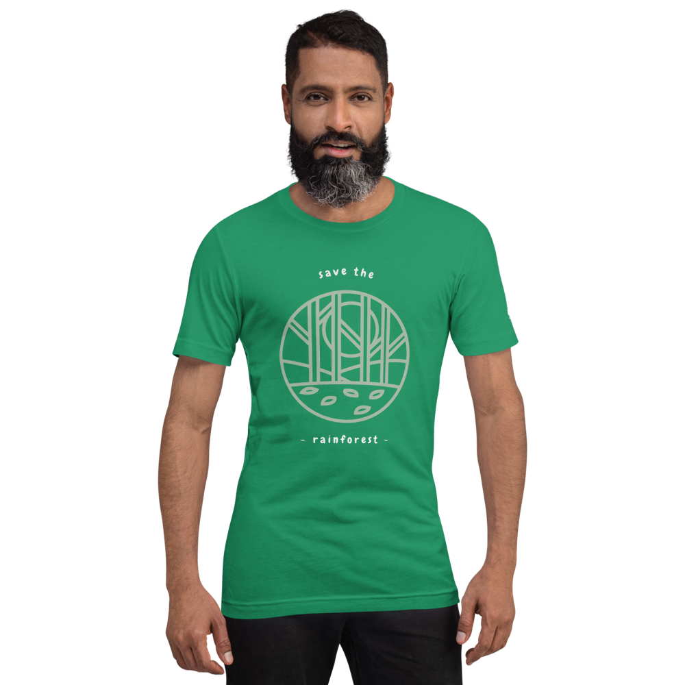 Save The Rainforest T-Shirt mockup