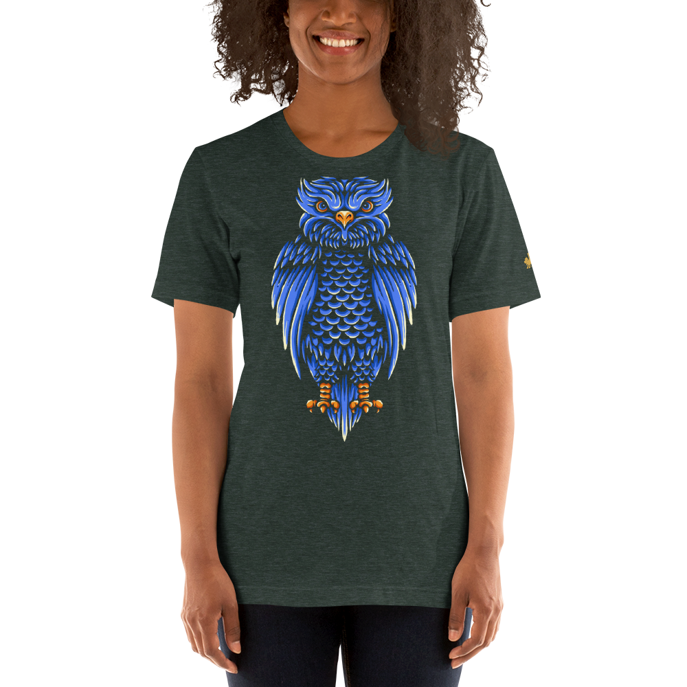 Owl Unisex T-Shirt mockup
